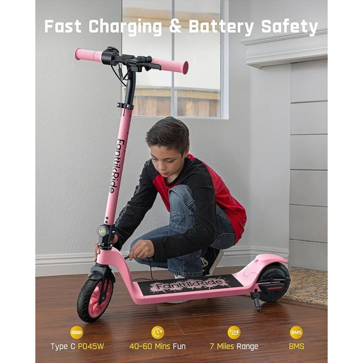 FanttikRide T10 Electric Scooter for Kids