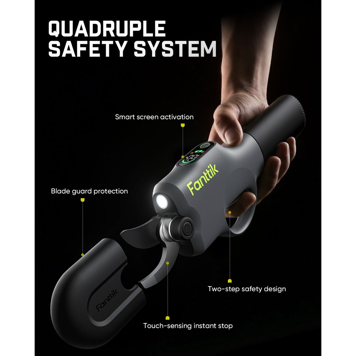 Fanttik Y10 Pro 7.2V Cordless Pruning Shears