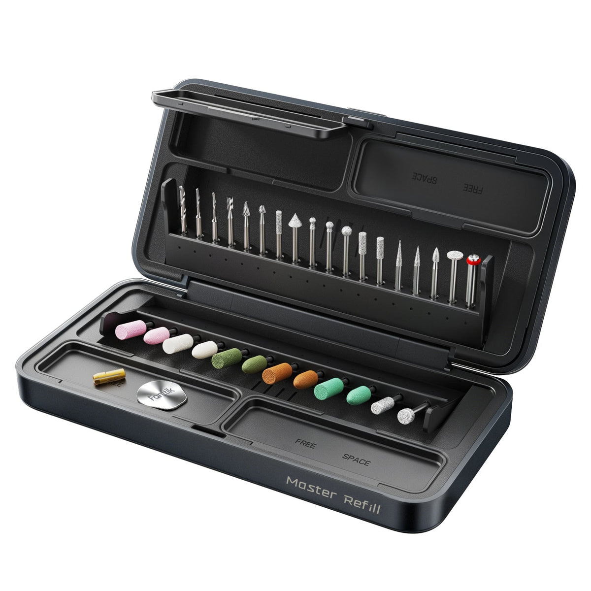 Fanttik Master Refill 42Pcs 3/32" Rotary Tool Accessory Kit