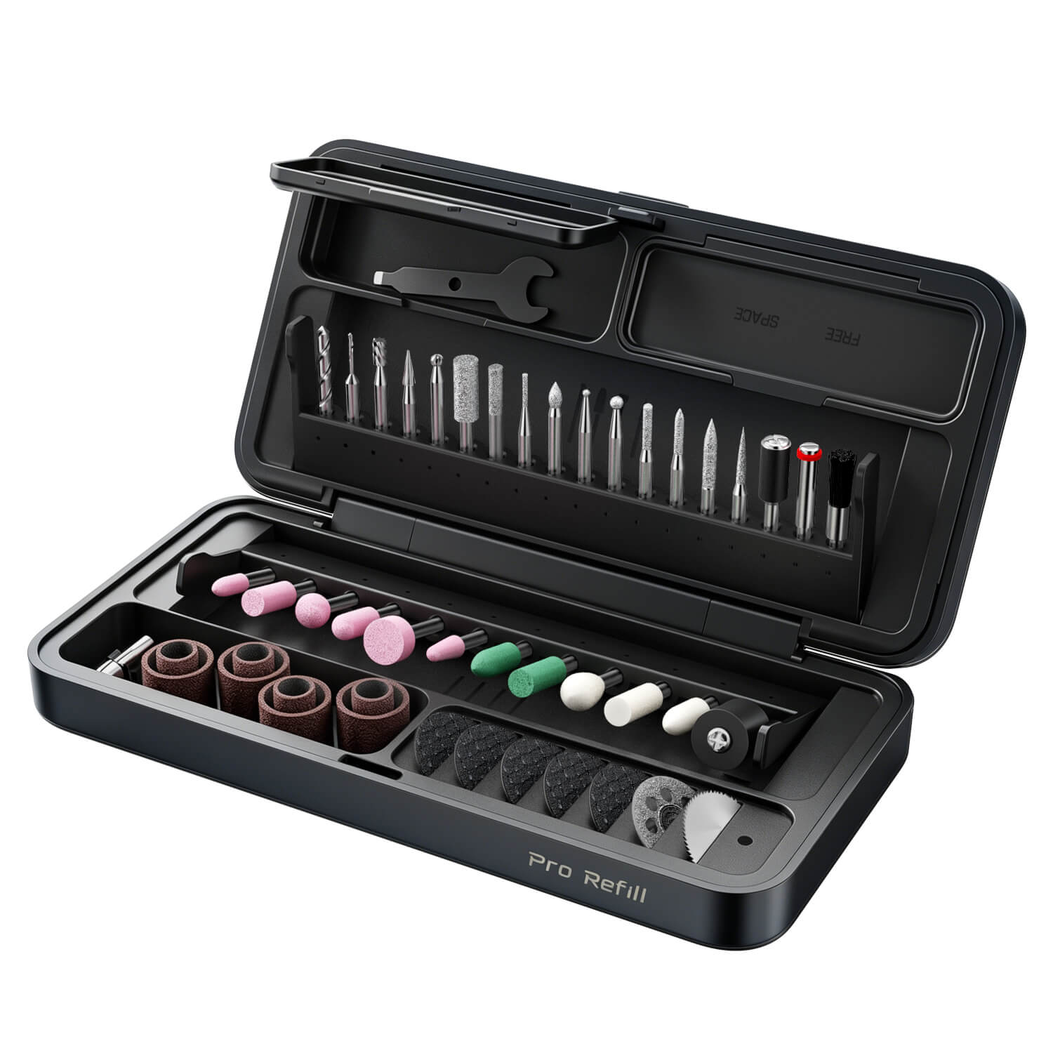 Fanttik Pro Refill 57Pcs 1/8" Rotary Tool Accessory Kit