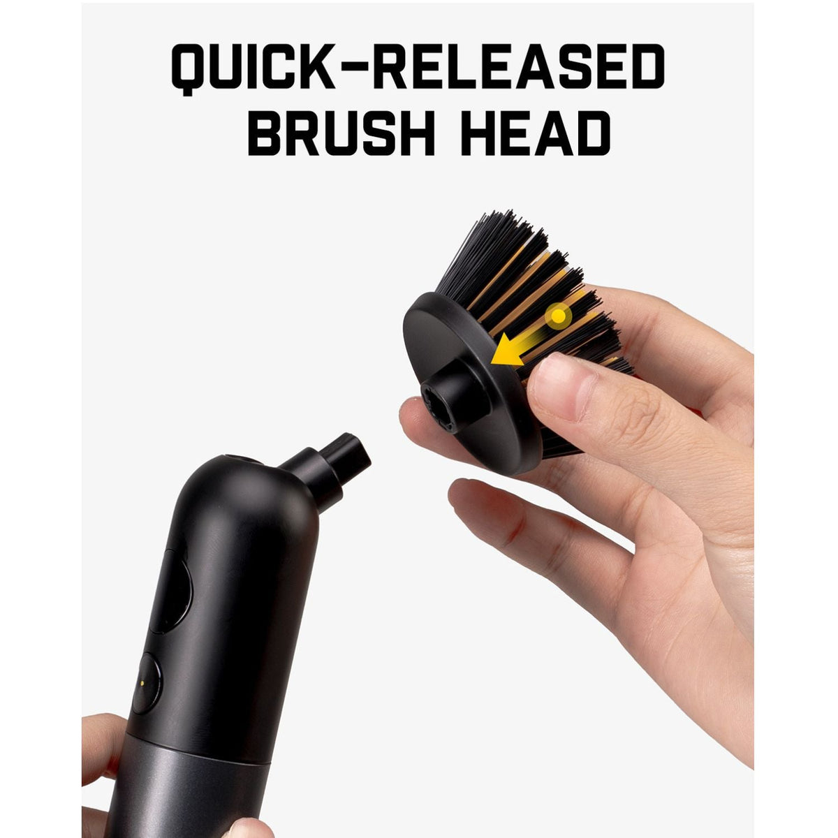 4 PCS Replacement Brush Heads for G10 Nano Electric Scrubber