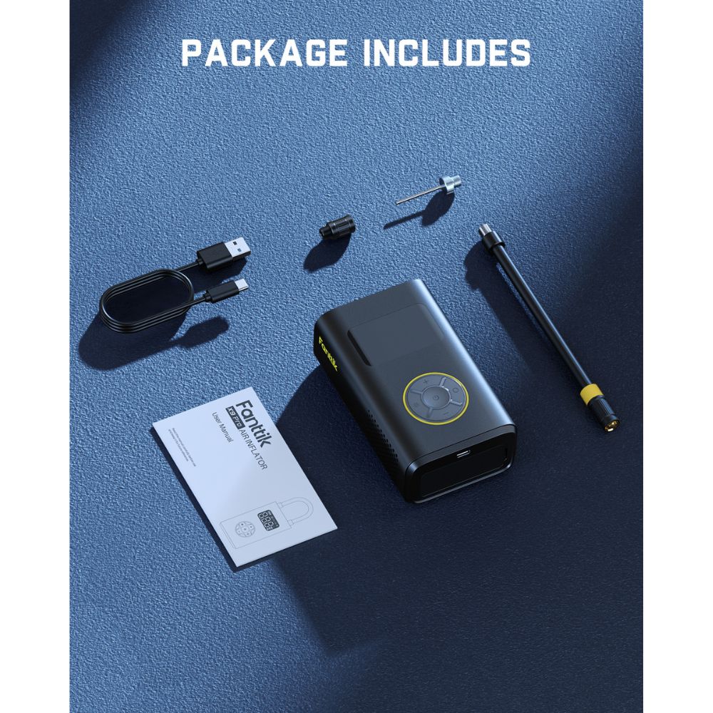 Fanttik X9 Pro Tire Inflator and Slim V8 APEX Car Vacuum