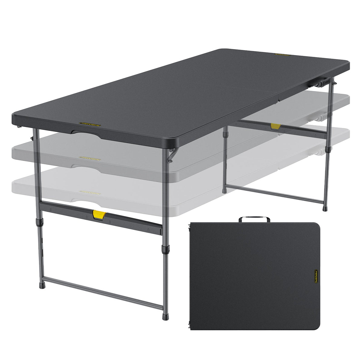 FanttikOutdoor Zeta X6 Pro 6ft Folding Table