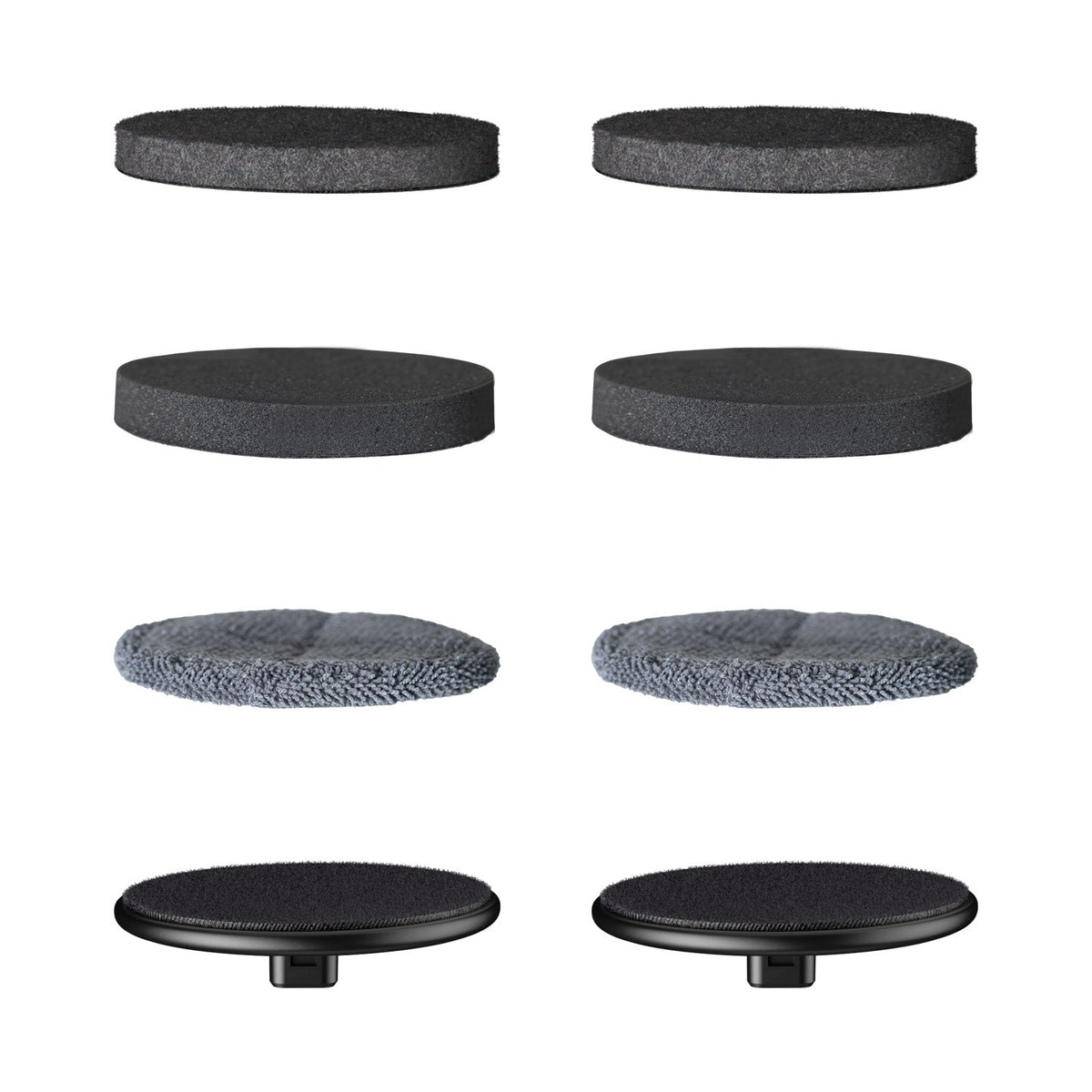 4 Pcs Replacement Pads for G9 Pro Spin Scrubber