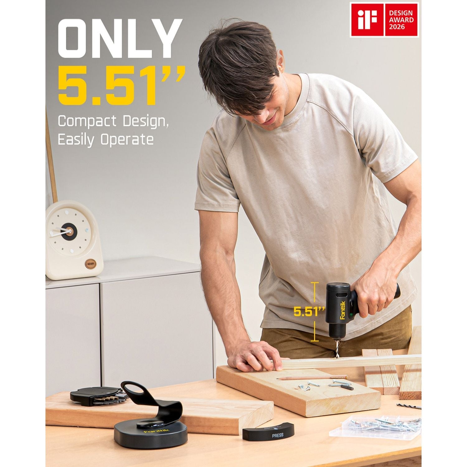 Fanttik K2 Ultra 7.4V Cordless Power Drill