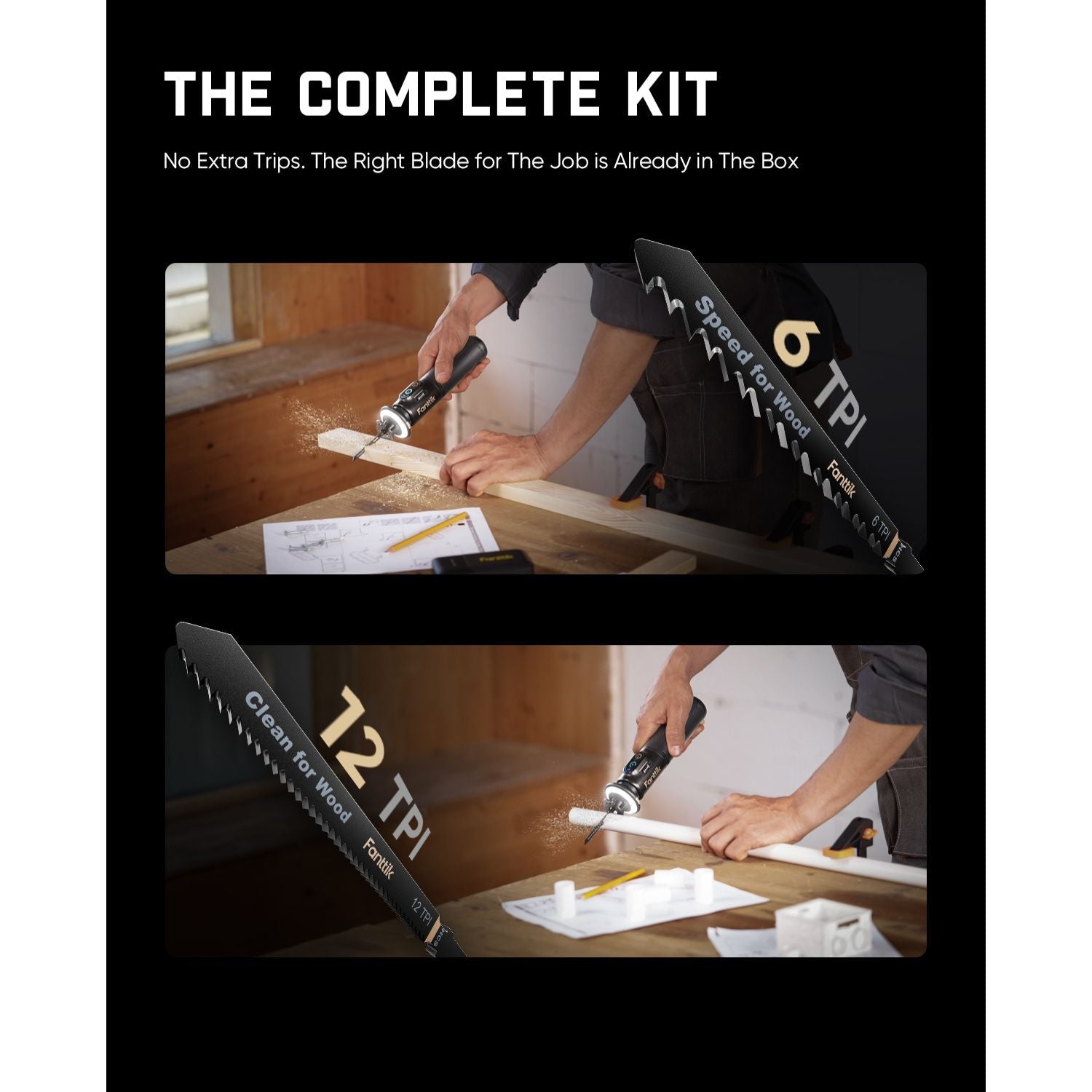 Fanttik R11 Pro Cordless Reciprocating Saw