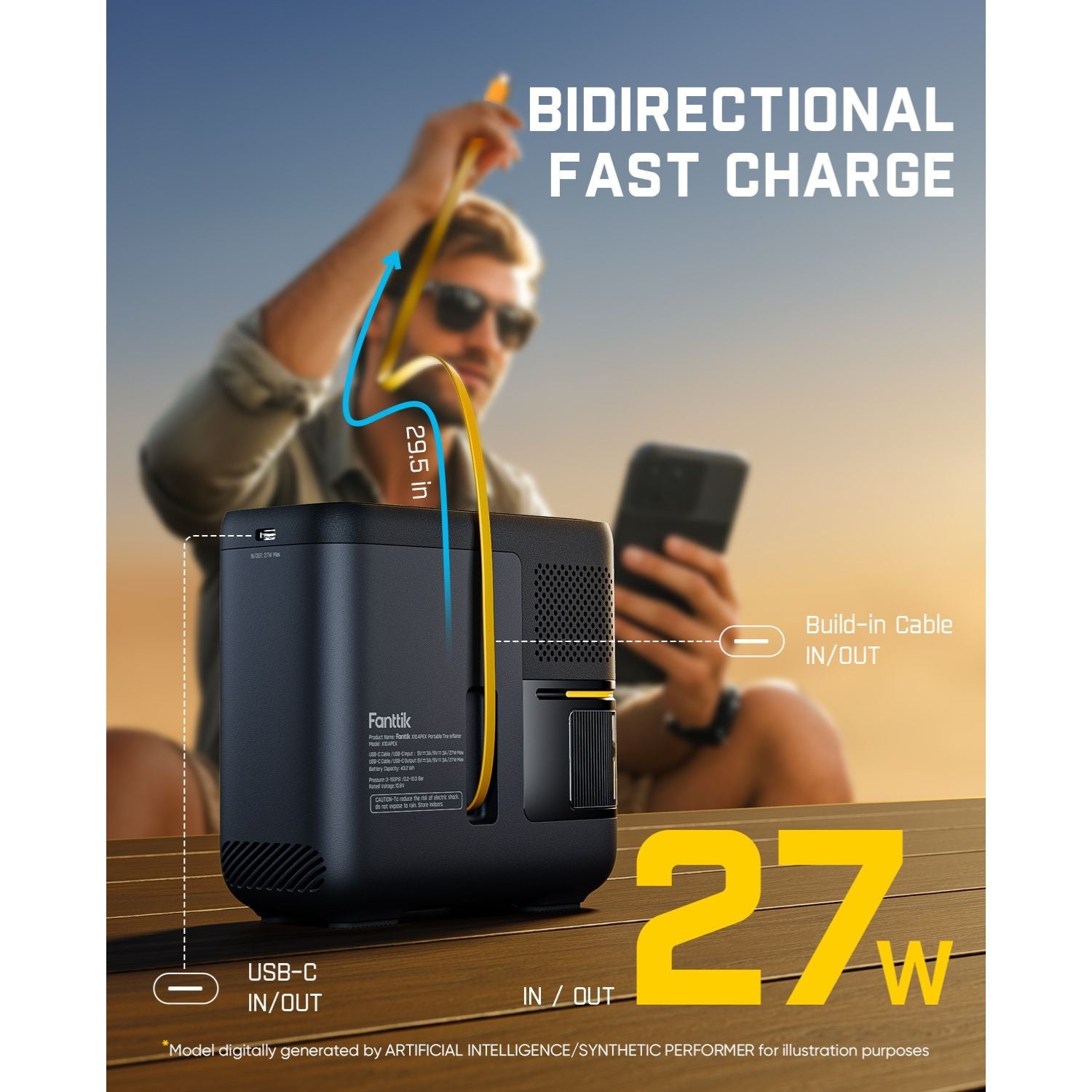 Fanttik X10 APEX Tire Inflator