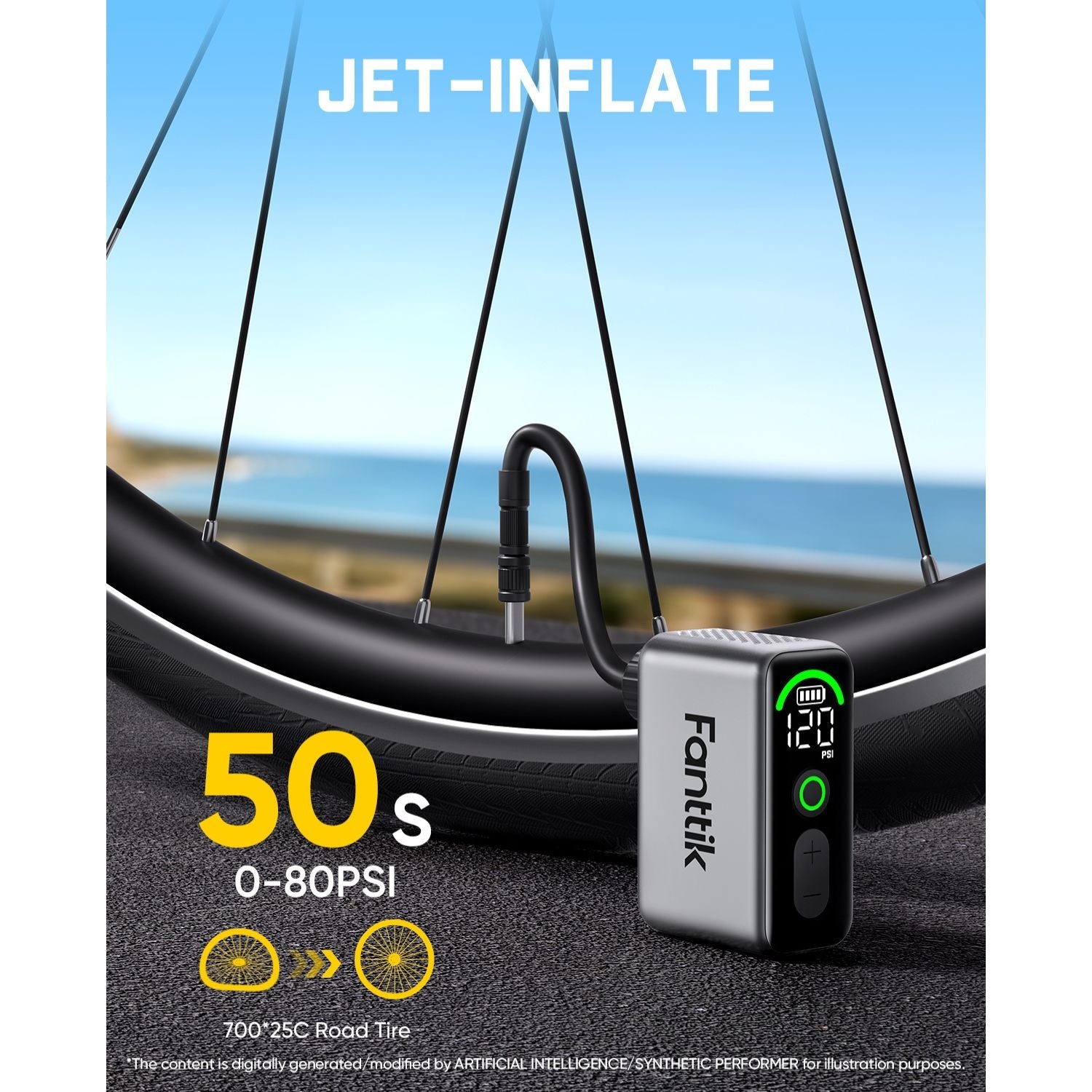 Fanttik X10 Ace Tiny Bike Pump