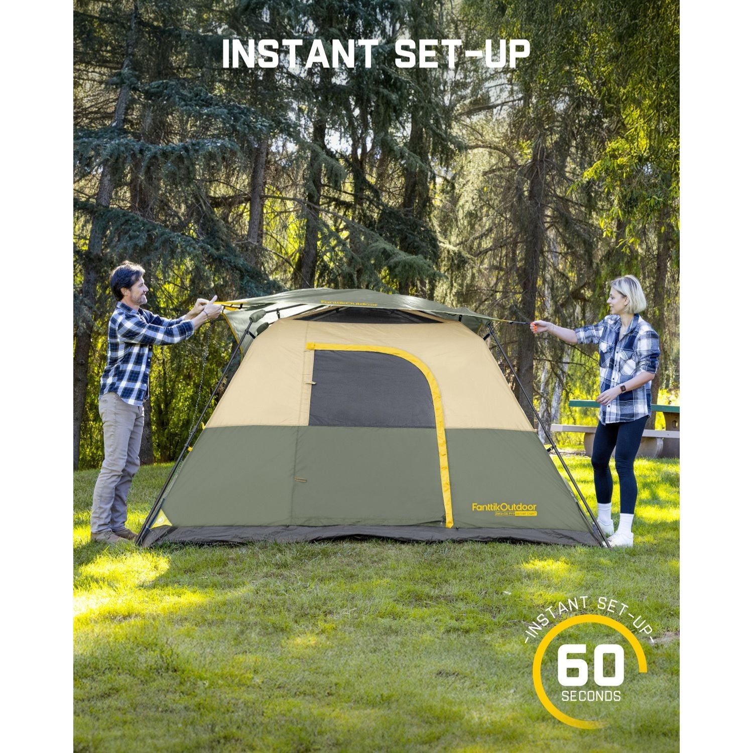 FanttikOutdoor Zeta C6 Pro Camping Tent