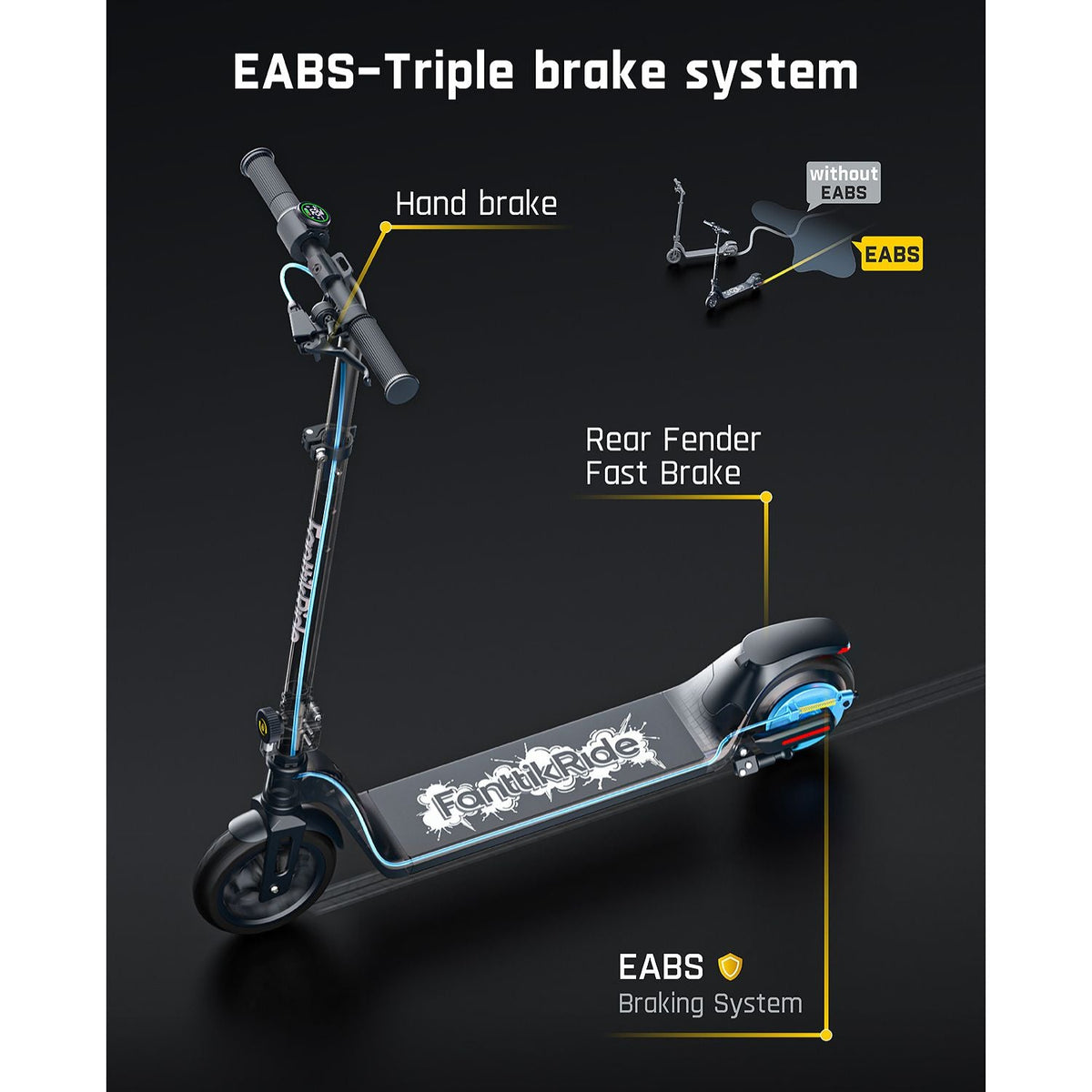 FanttikRide T10 Electric Scooter for Kids