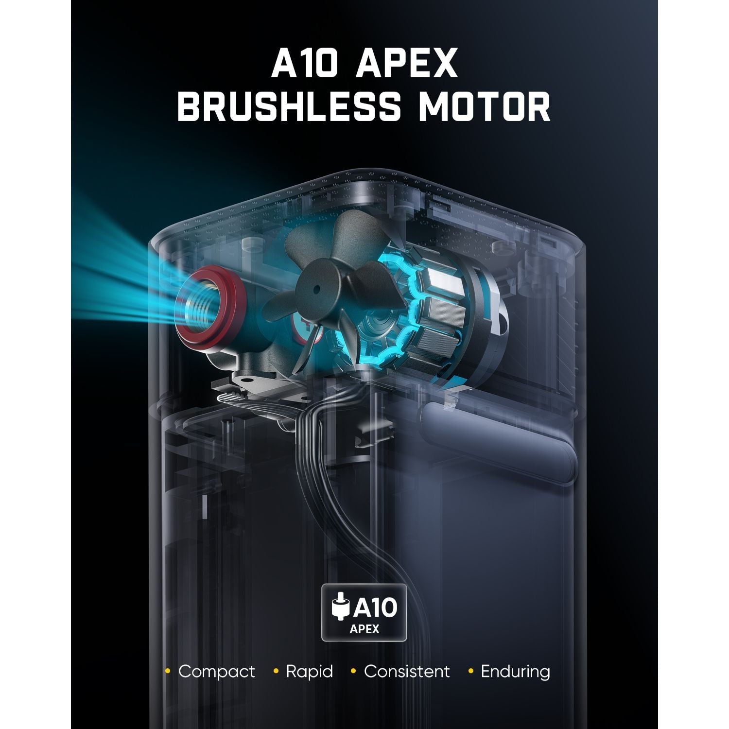 Fanttik Beyond 10 Apex Jump Starter with Air Compressor