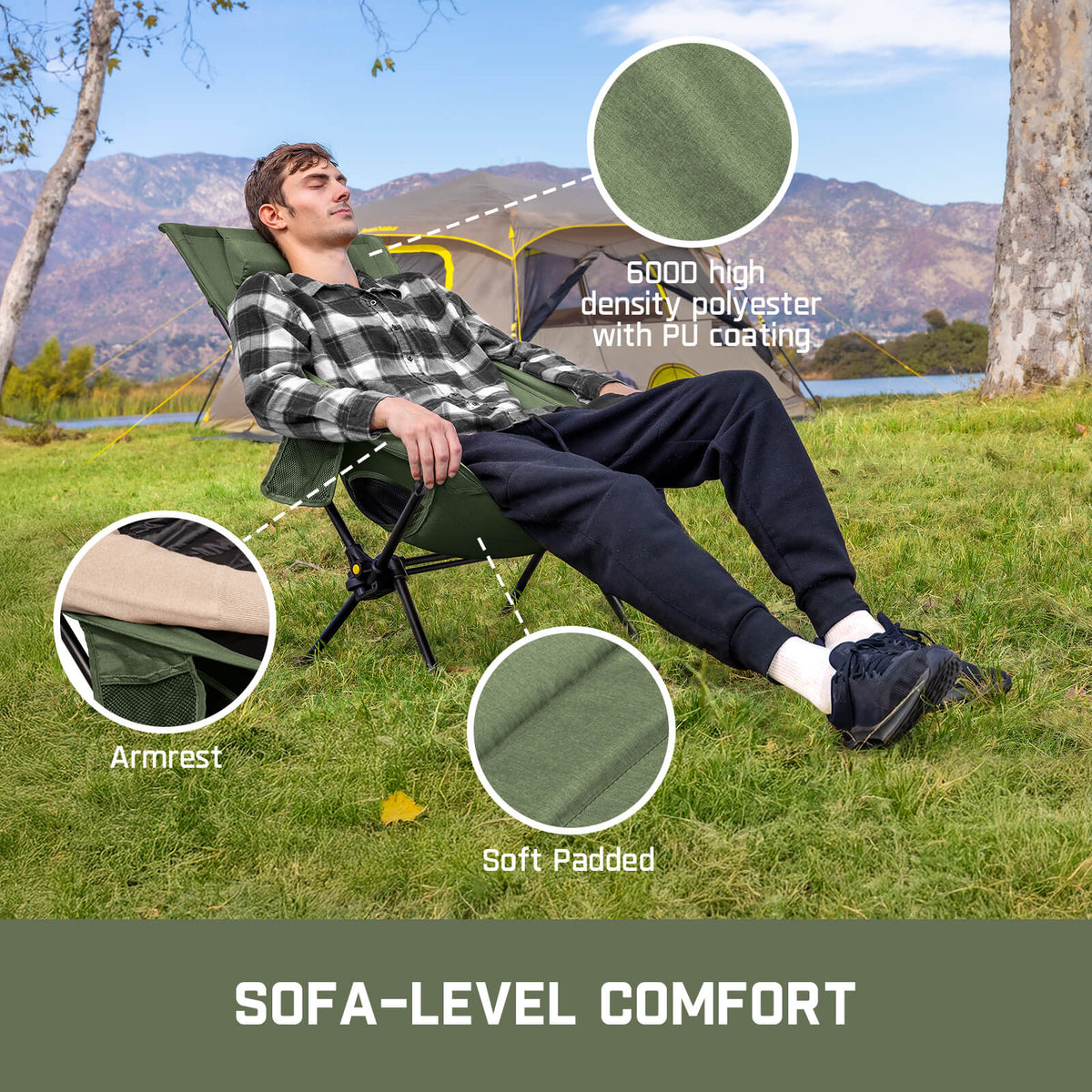 FanttikOutdoor Zeta L8 Max Rocker Camping Chair
