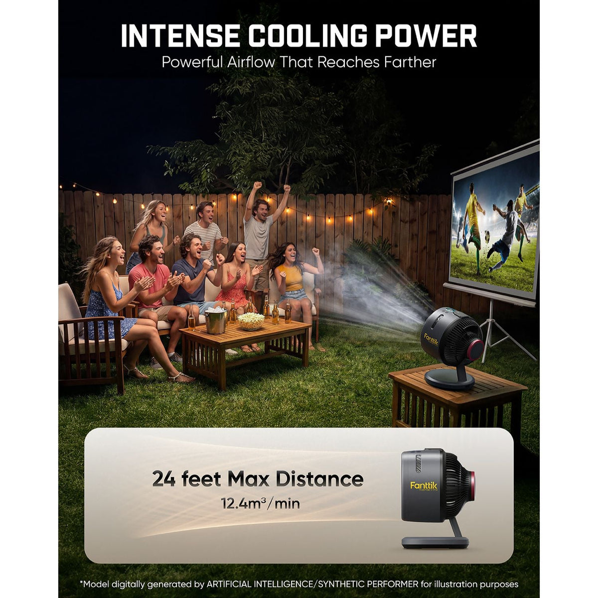 Fanttik MistFlow 100 Pro Misting Fan