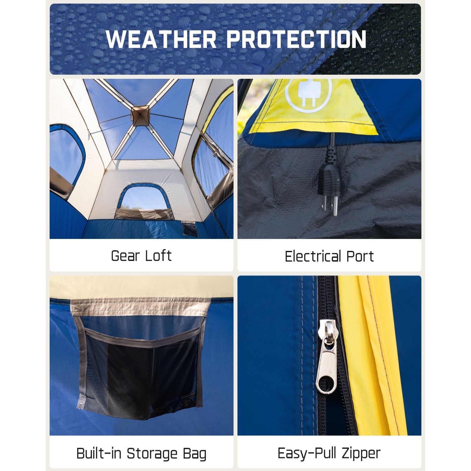 FanttikOutdoor Zeta C6 Pro Camping Tent