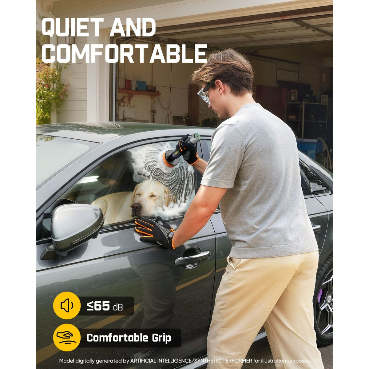 Fanttik P10 Pro Mini Car Buffer Polisher