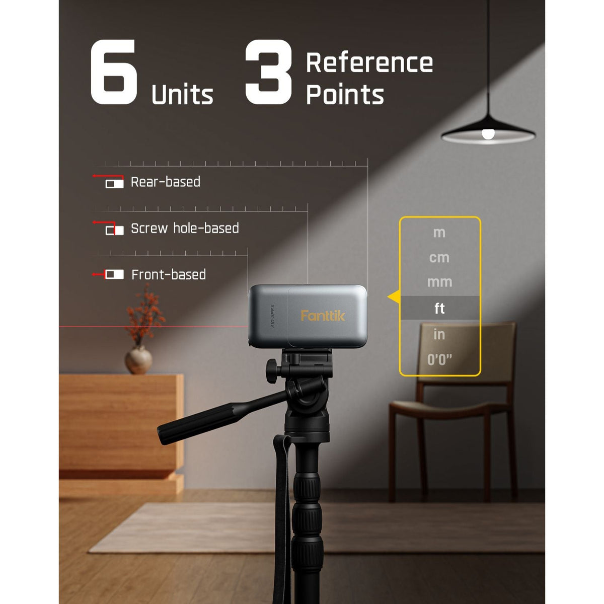 Fanttik A10 Apex 3-in-1 Laser Distance Meter