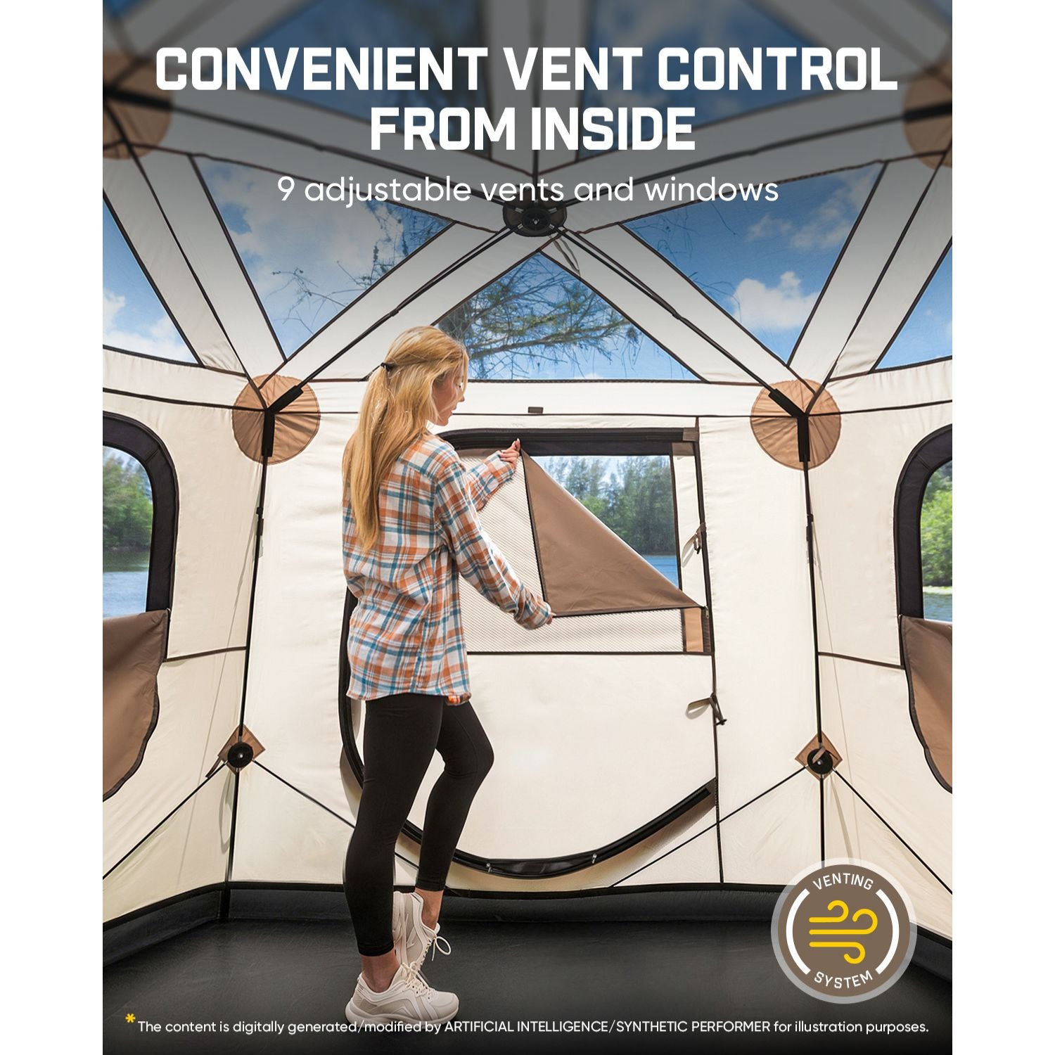 FanttikOutdoor Alpha C6 Pro Instant Cabin Tent