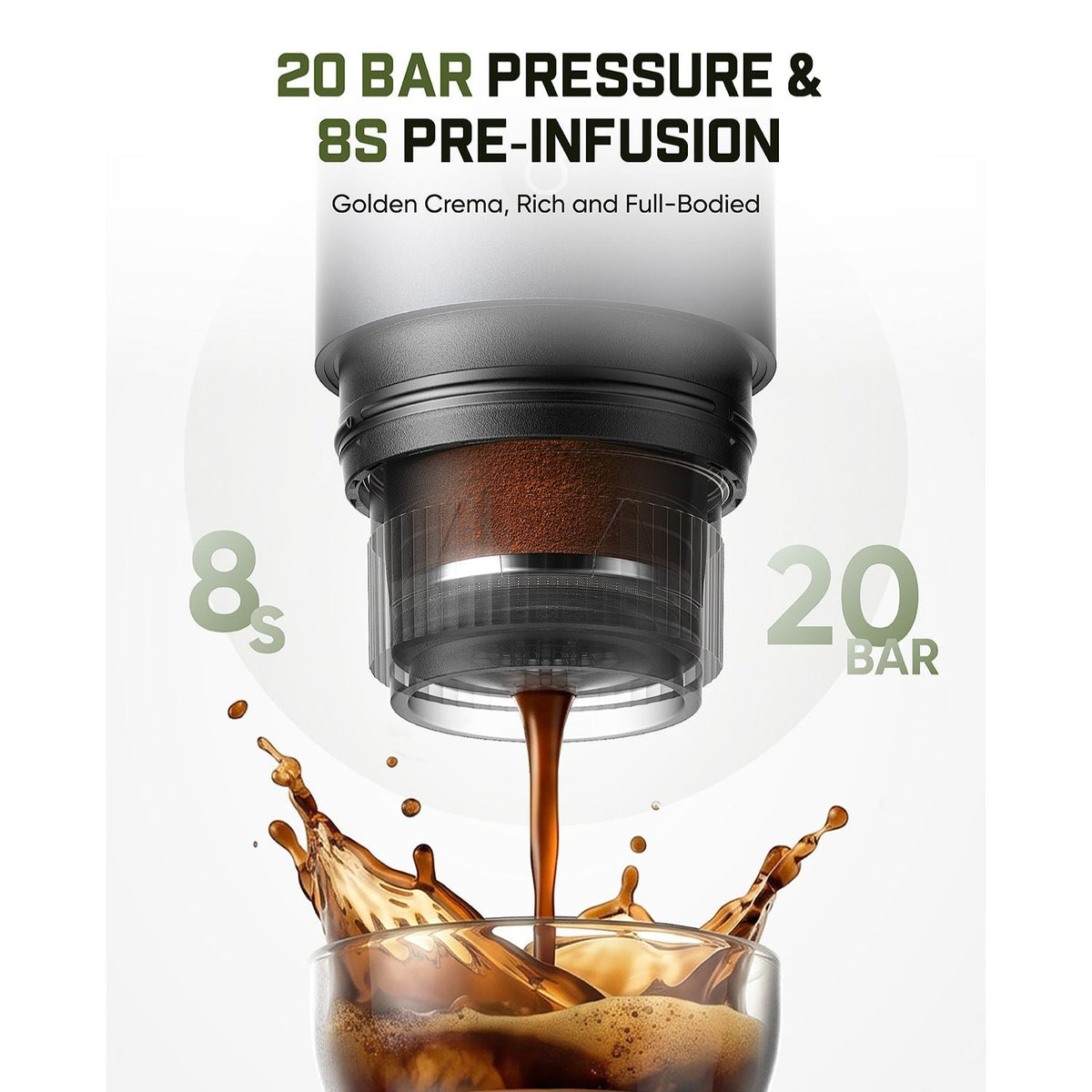Fanttik Cafein 11 Portable Coffee Machine