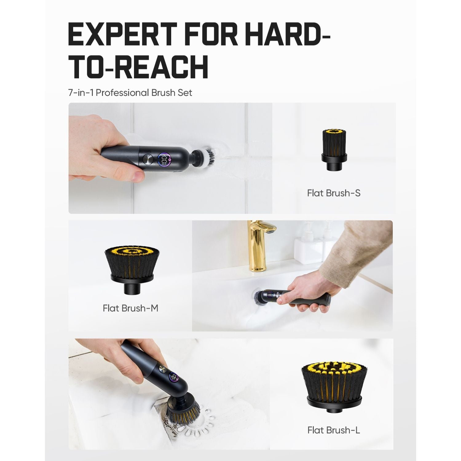 Fanttik Flip G10 Nano HomeCare Electric Spin Scrubber