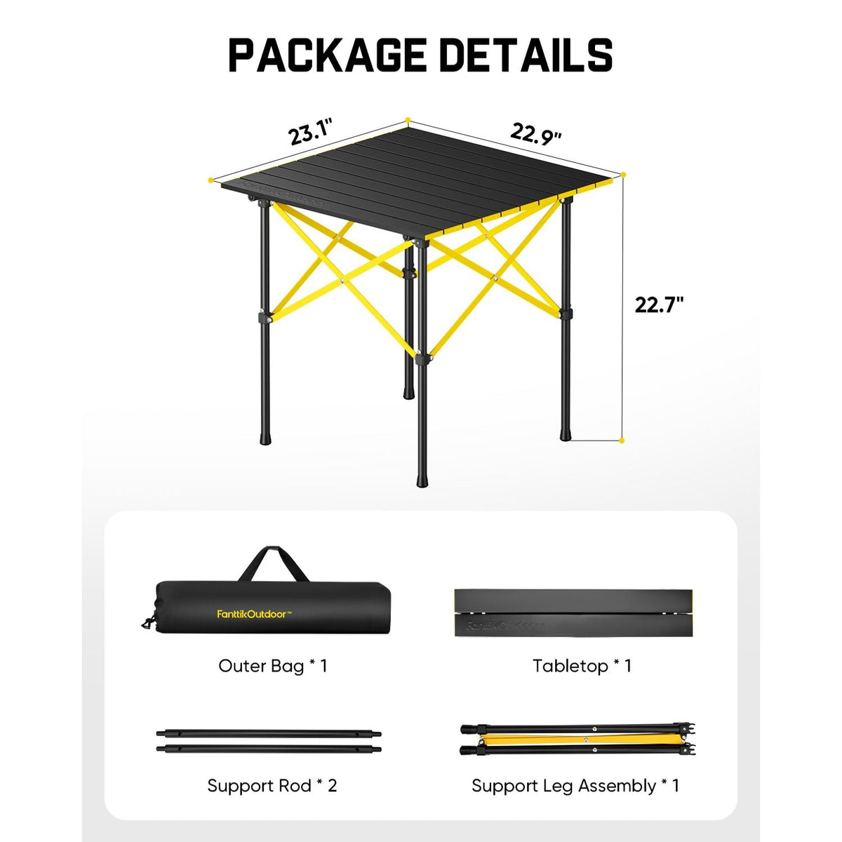 FanttikOutdoor Zeta V11 Pro Camping Table