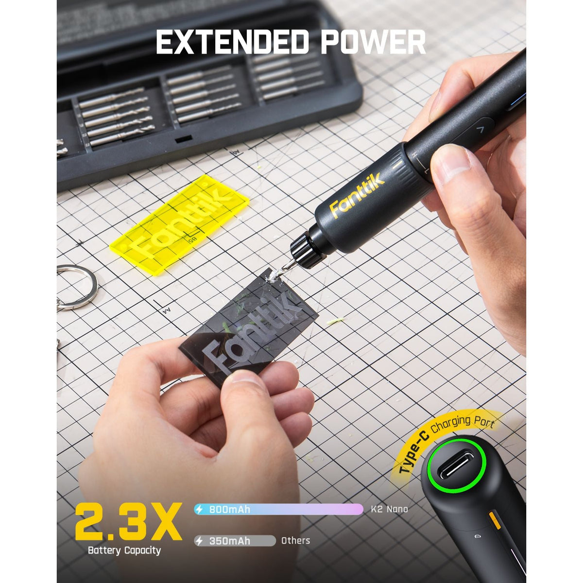 Fanttik K2 Nano 3.7V Precision Power Drill