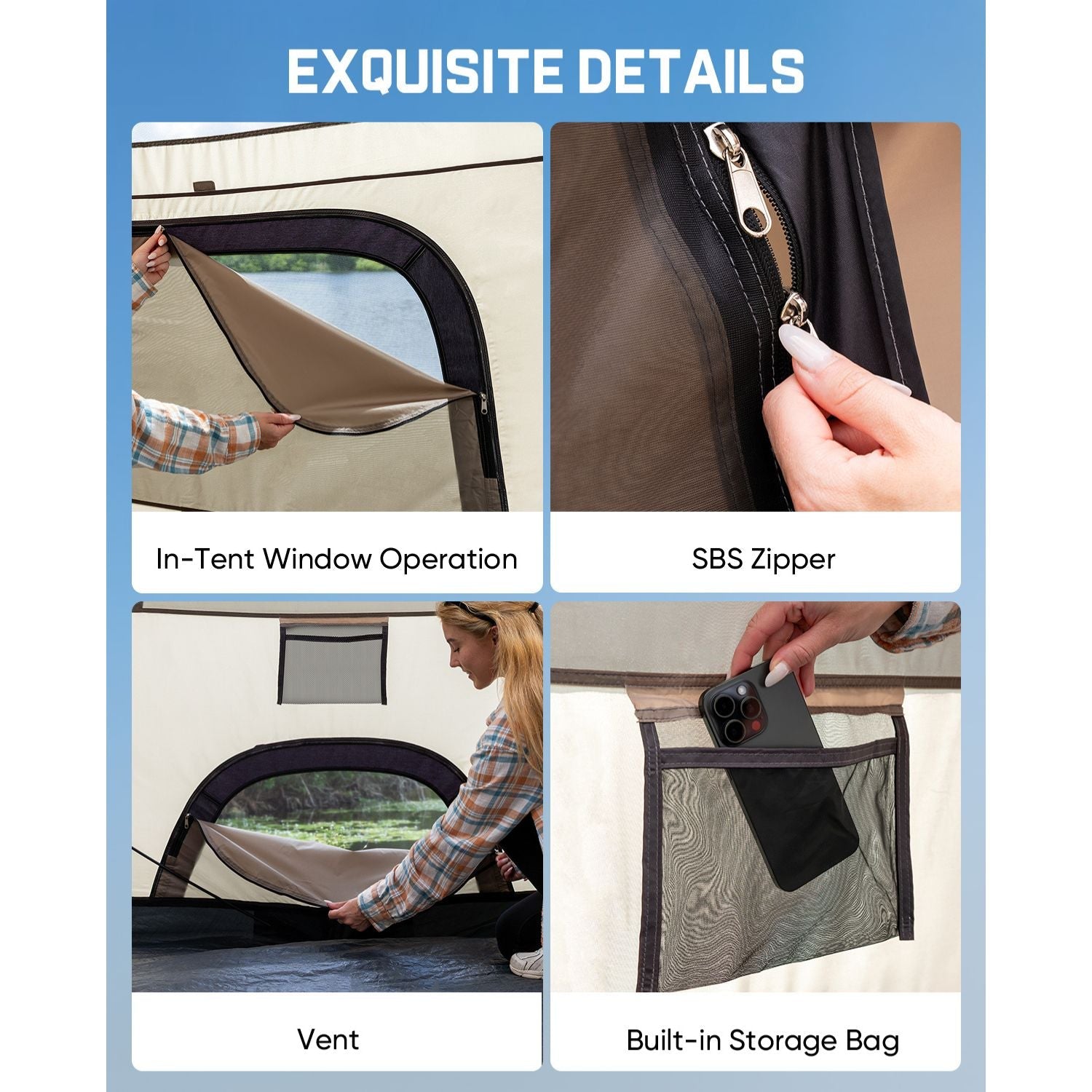 FanttikOutdoor Alpha C6 Pro Instant Cabin Tent