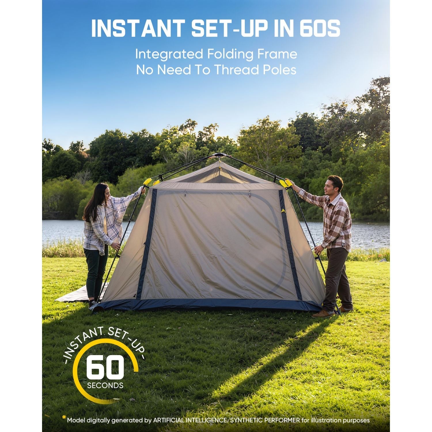 FanttikOutdoor Zeta C8/C10 Apex Camping Tent