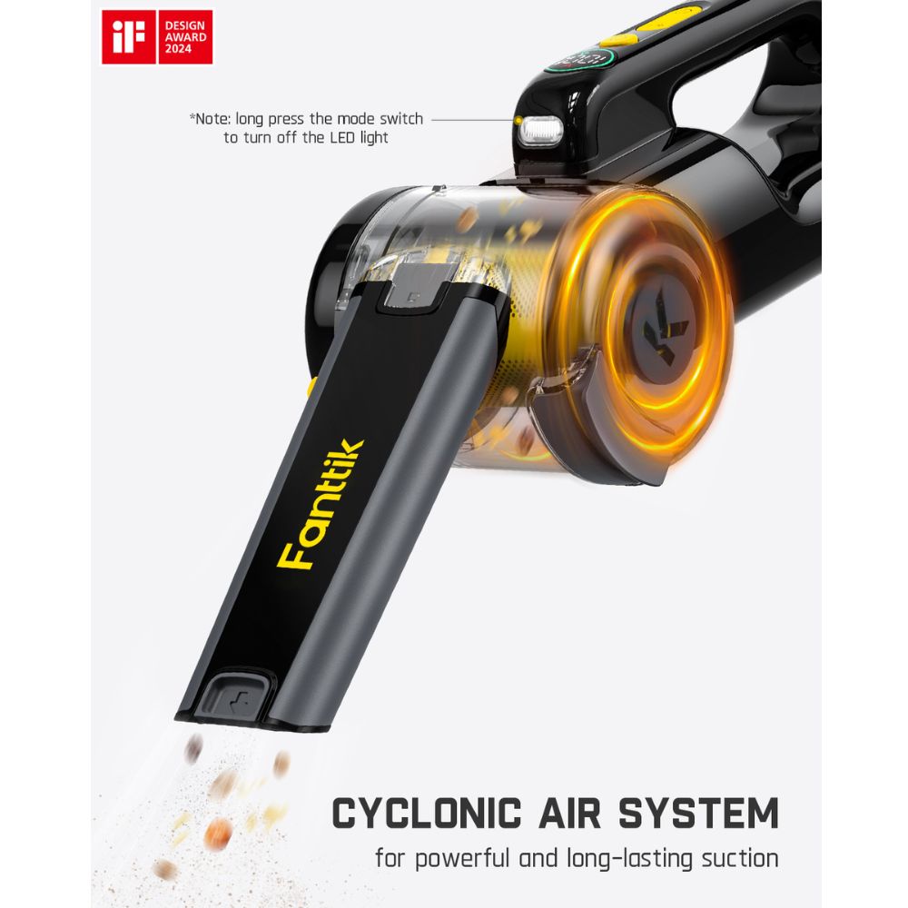Fanttik Fold V10 APEX Foldable Car Vacuum Dynamicclean®