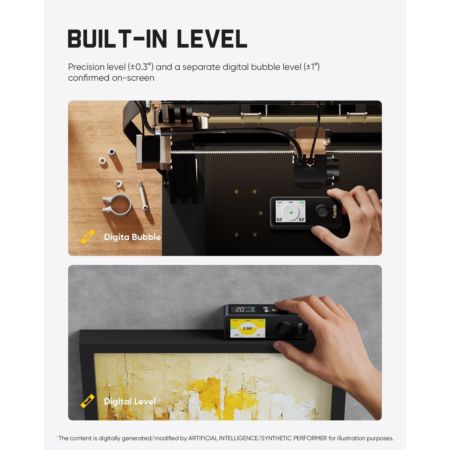 Fanttik A11 Ultra 3-in-1 Laser Measuring Tool