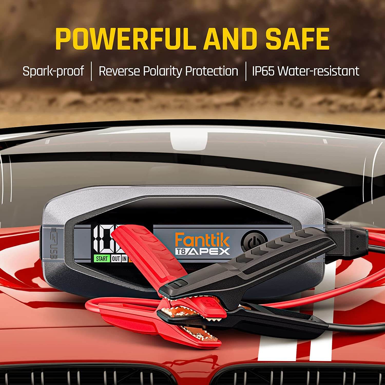 Fanttik T8 APEX Jump Starter Deluxe Package