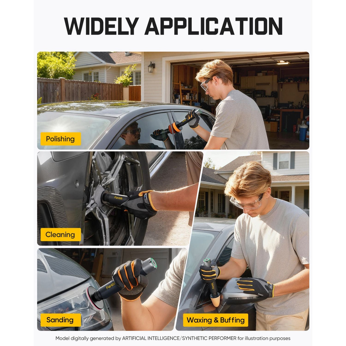 Fanttik P10 Pro Mini Car Buffer Polisher