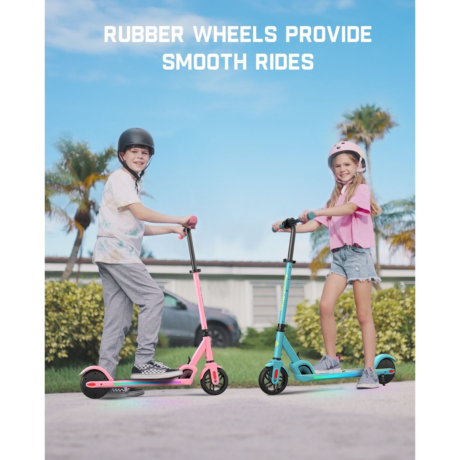 FanttikRide C9 Pro Electric Scooter for Kids Pink