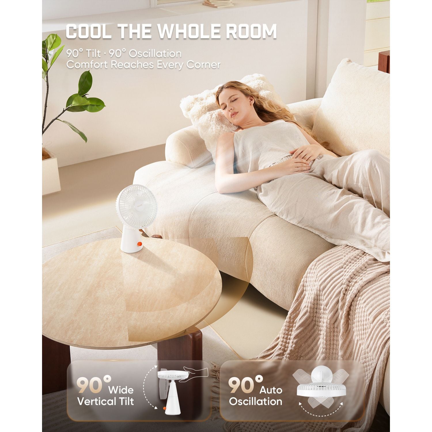 Fanttik CycleFlow 11 TurboPoly Table Top Cooling Fan