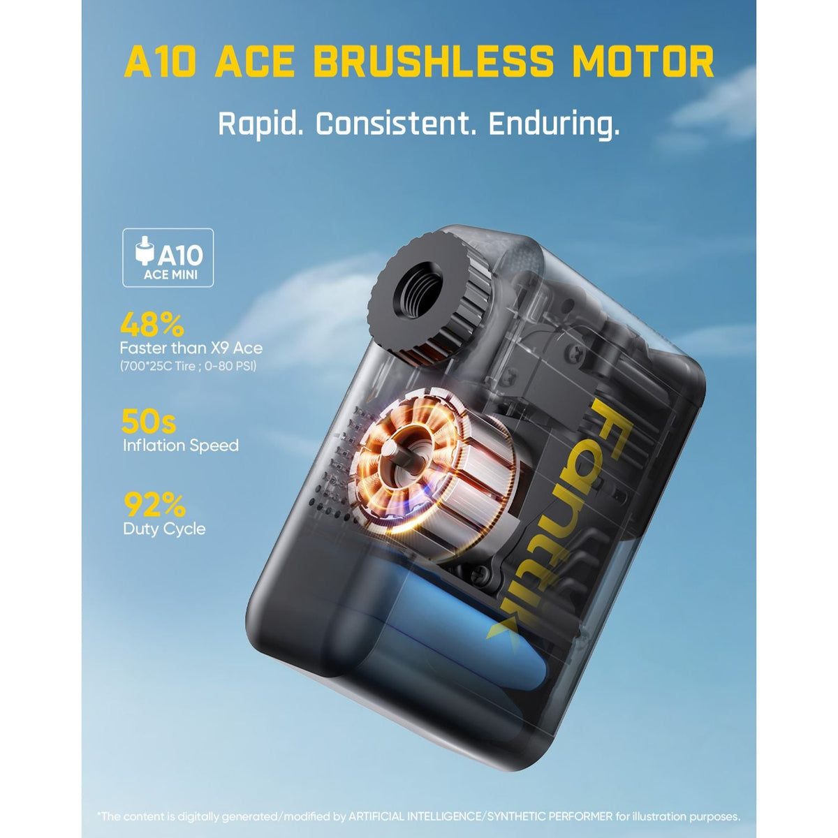 Fanttik X10 Ace Mini Bike Pump