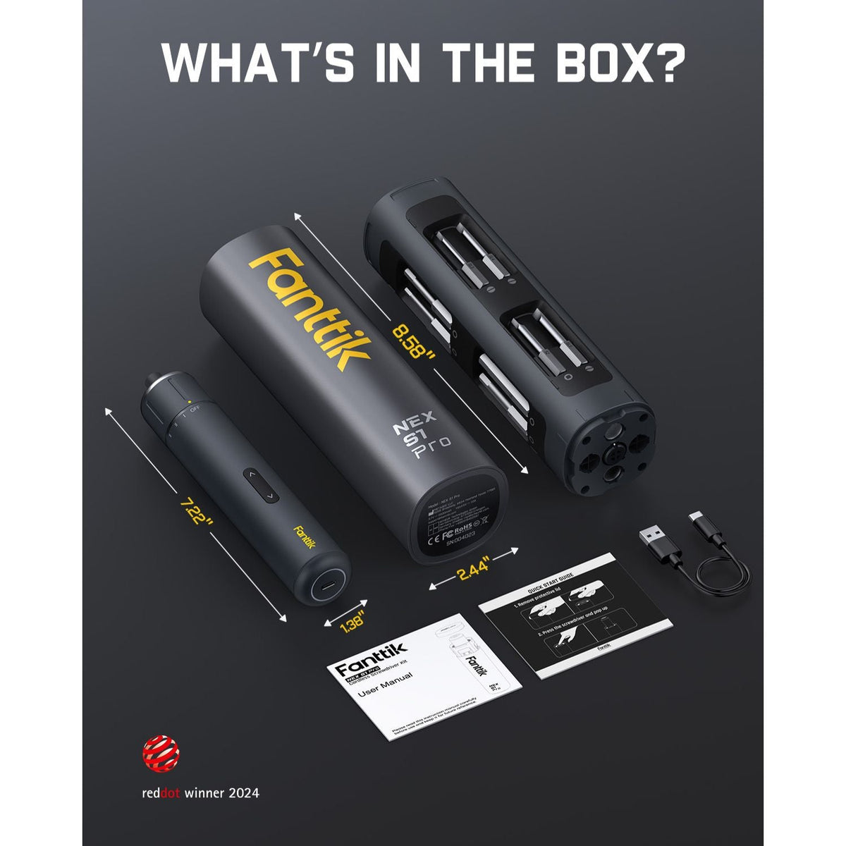 Fanttik S1 Pro Cordless Electric Screwdriver