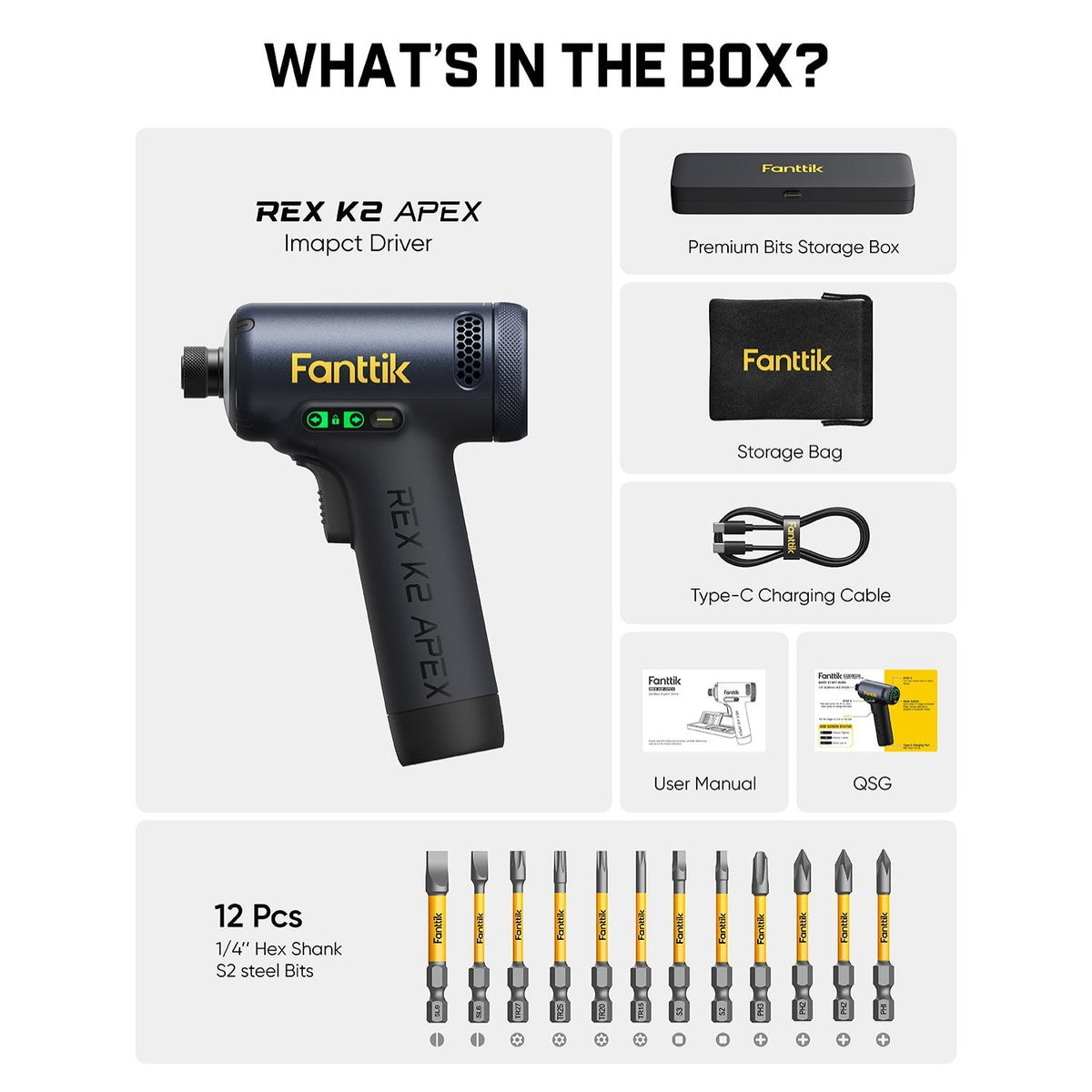Fanttik REX K2 APEX Impact Driver