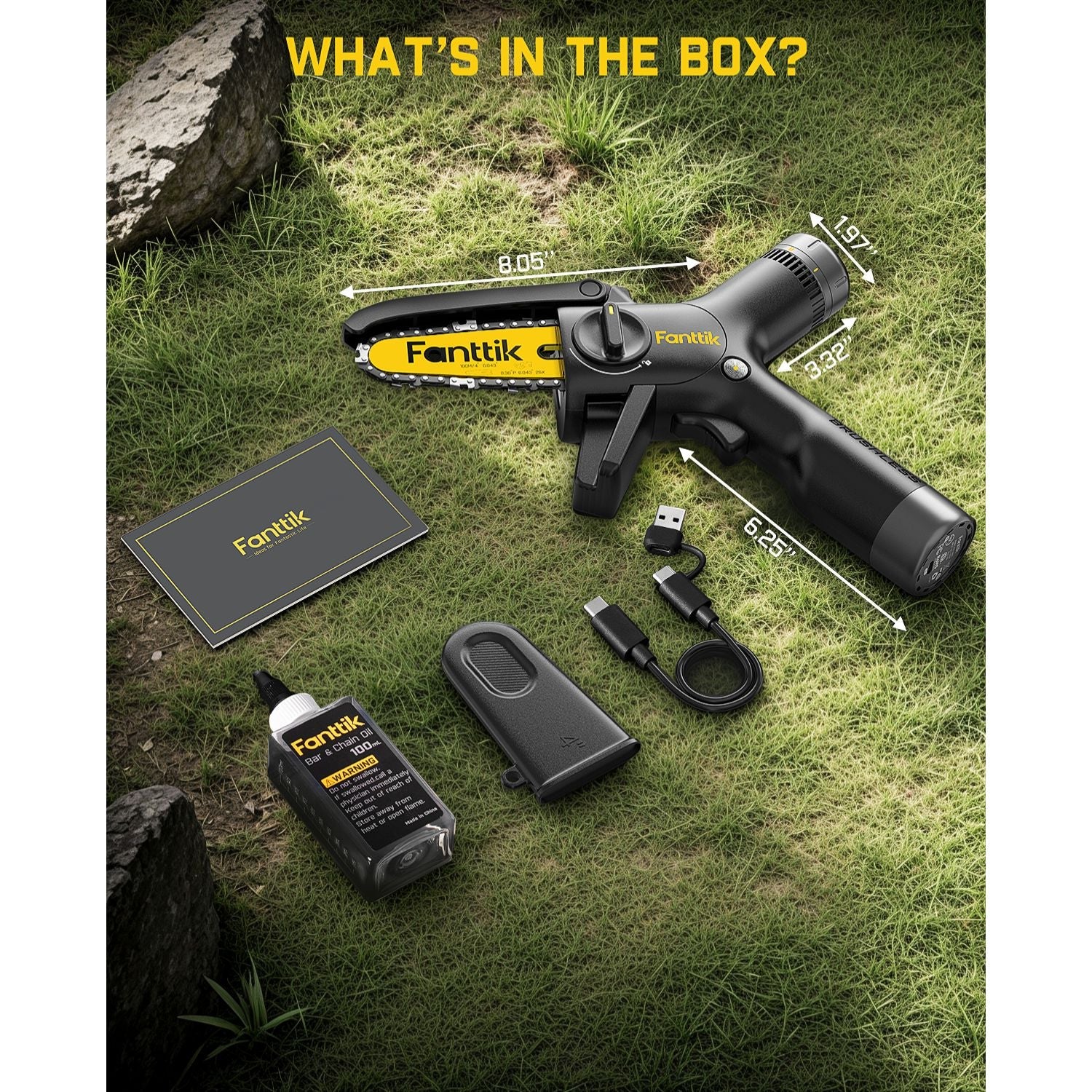 Fanttik W10 APEX Mini Chainsaw