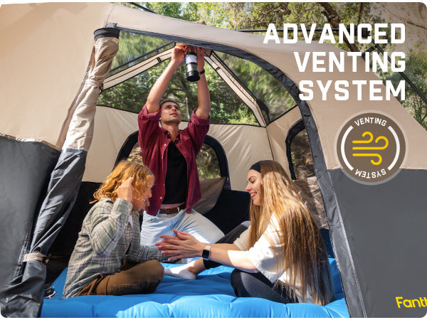 Ventilación de la carpa Zeta C6 Pro