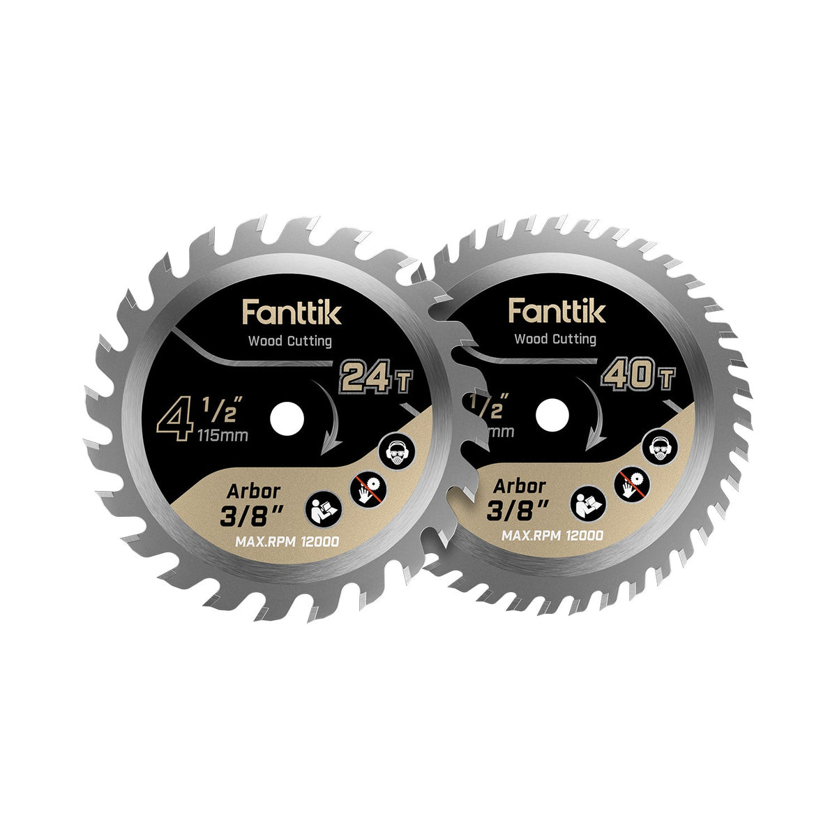 Fanttik OB02 4-1/2" 24T Circular Saw Blade for O11 Apex