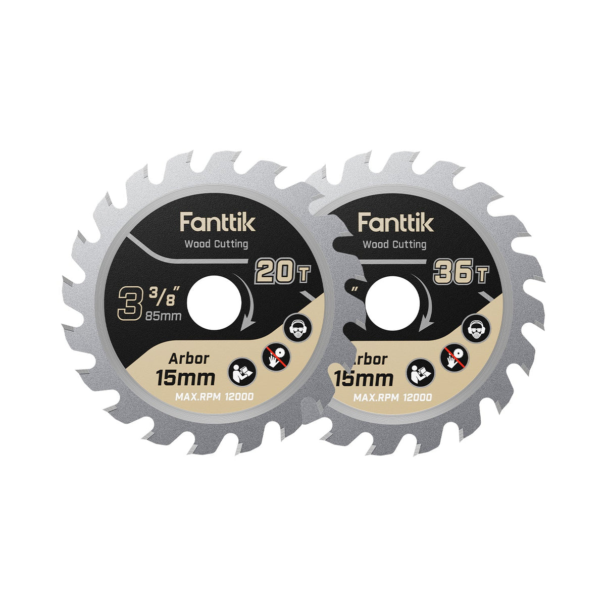 Fanttik OB01 3-3/8" 20T Circular Saw Blade for O11 Pro