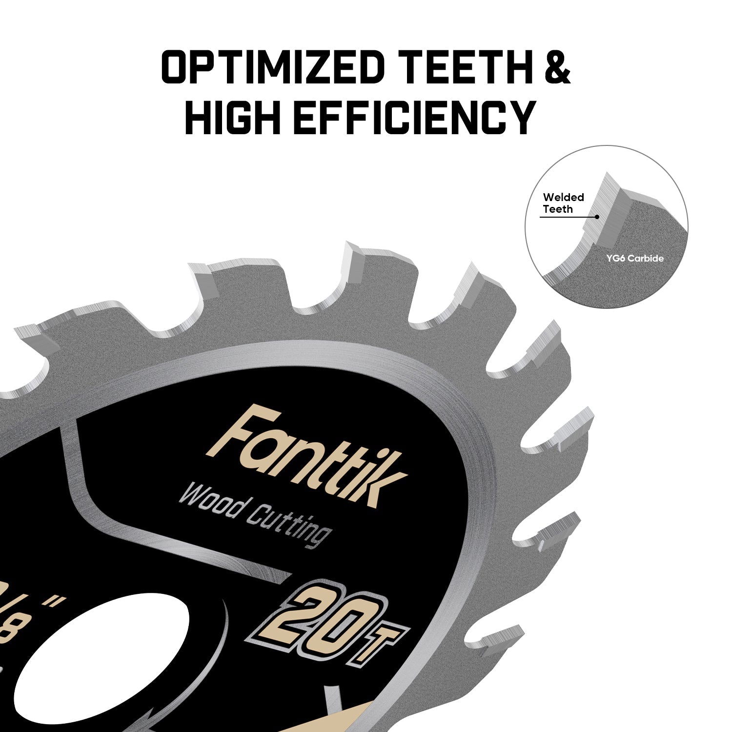 Fanttik OB01 3-3/8" 20T Circular Saw Blade for O11 Pro