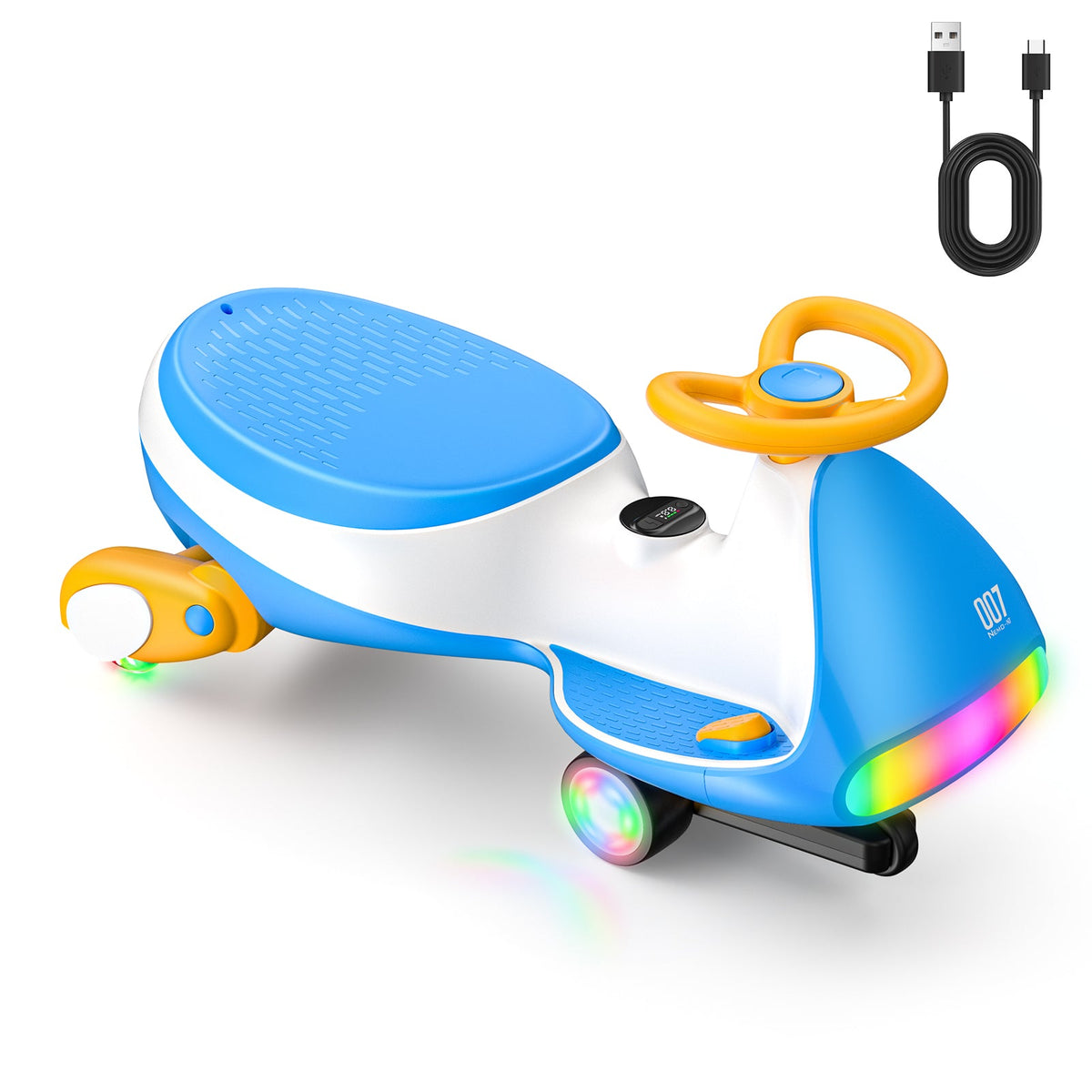 FanttikRide N7 Ultra 12V Electric Wiggle Car with Pedal