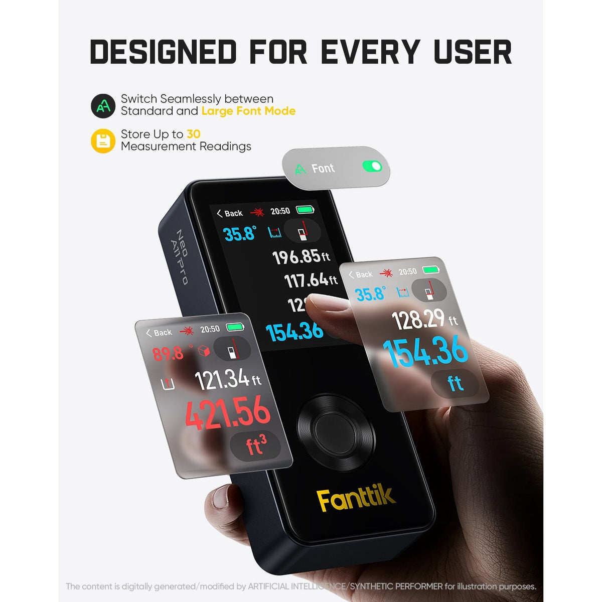 Fanttik A11 Pro Laser Measuring Tool
