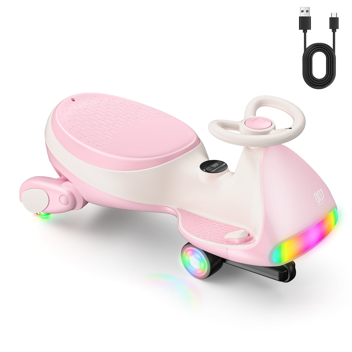 FanttikRide N7 Ultra 12V Electric Wiggle Car with Pedal