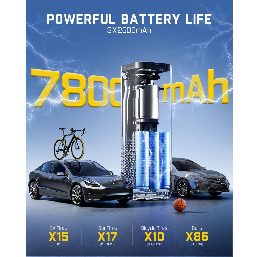 Fanttik X8 APEX EV Tire Inflator and V10 APEX Foldable Car Vacuum