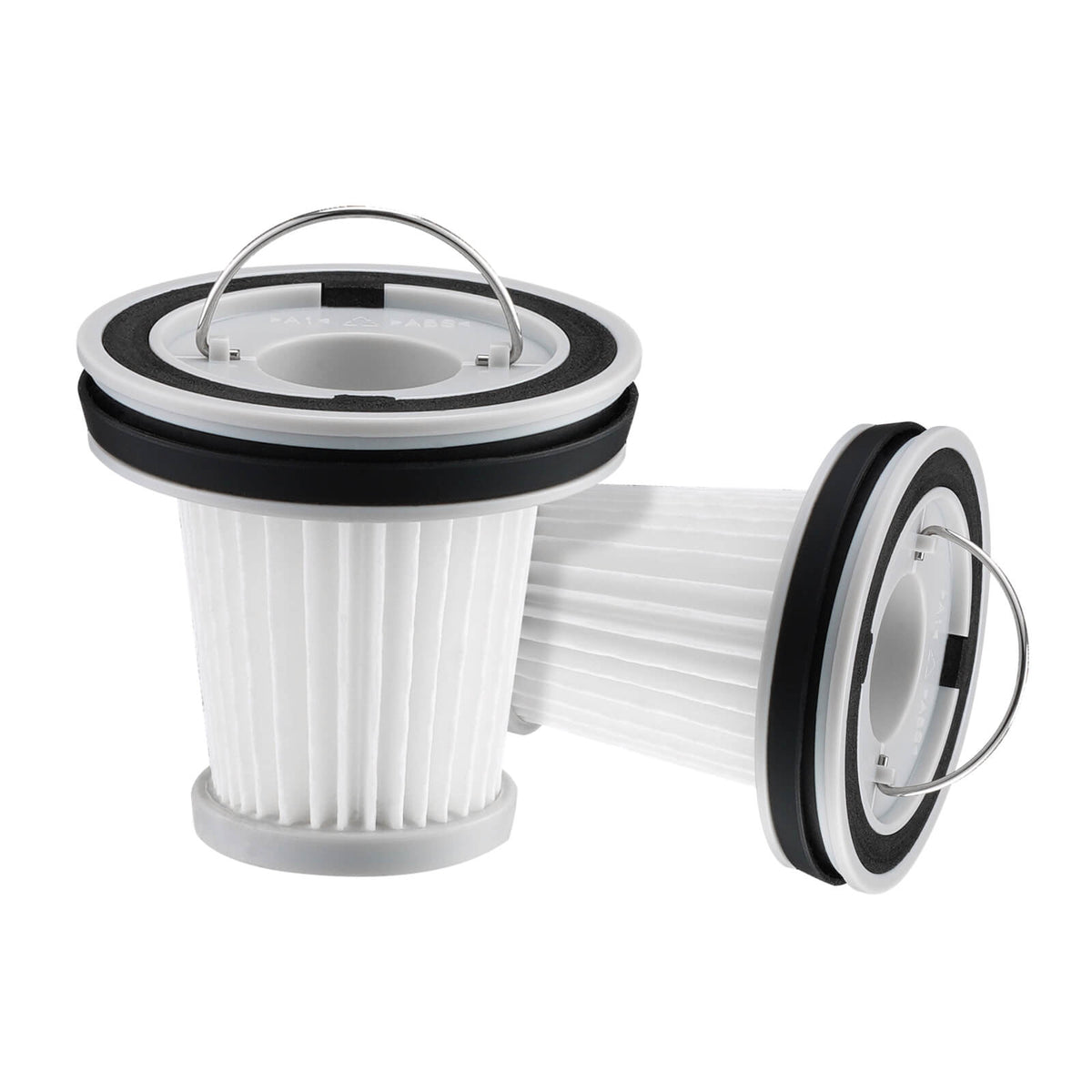 Fanttik 2-Pack Replacement HEPA Filter for Slim Series Car Vacuum