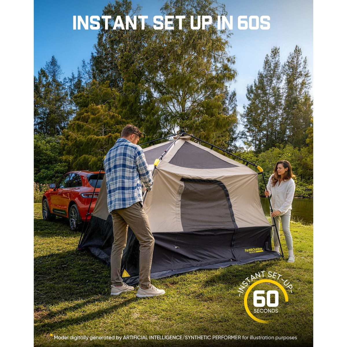 FanttikOutdoor Beta C6 Apex SUV Tent