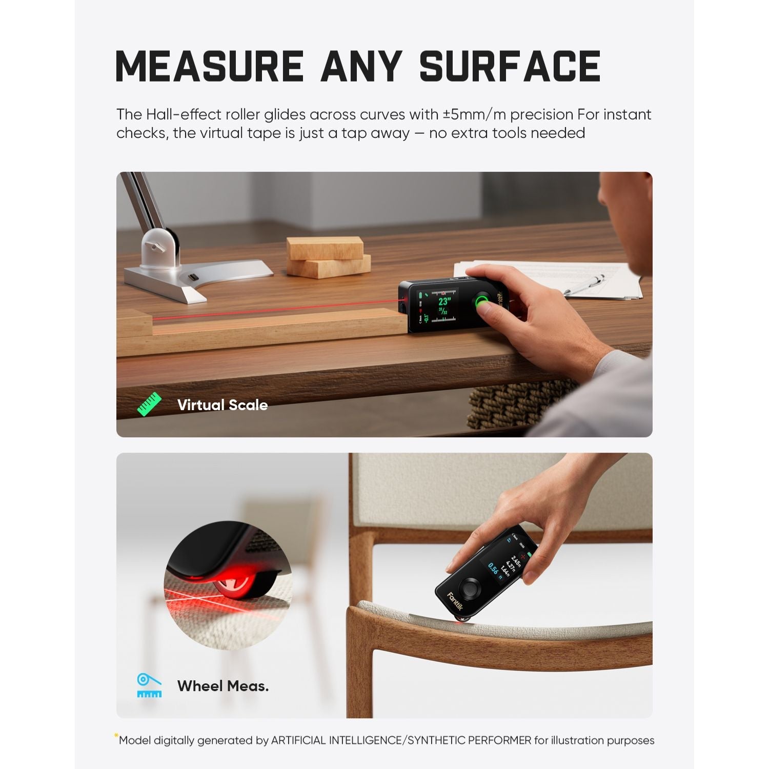 Fanttik A11 Ultra 3-in-1 Laser Measuring Tool