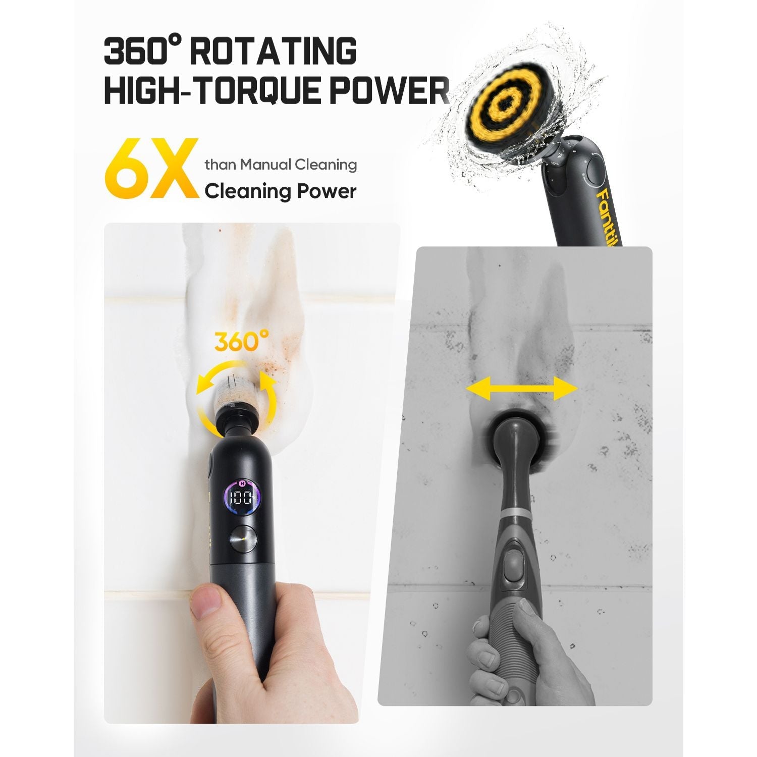 Fanttik Flip G10 Nano HomeCare Electric Spin Scrubber