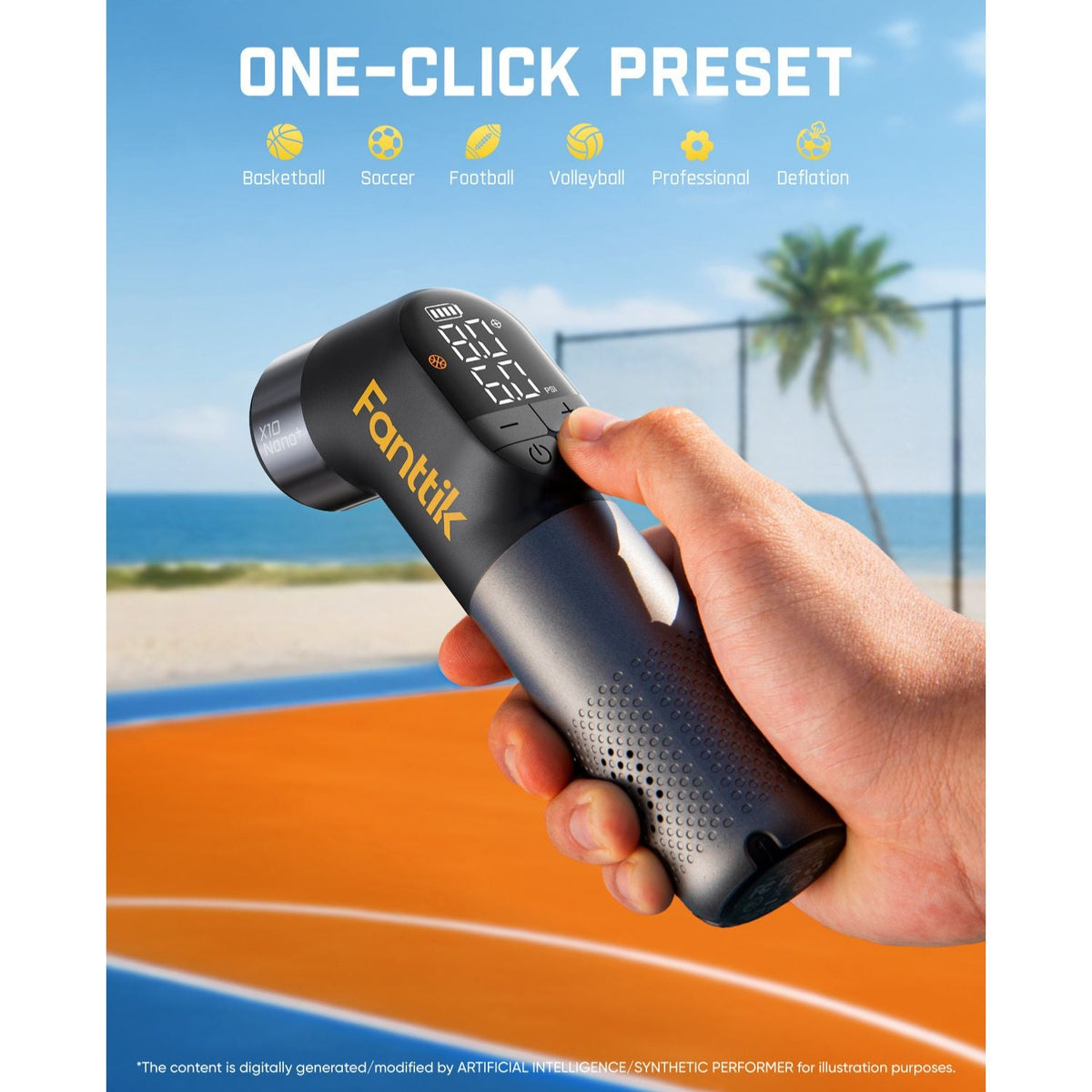 Fanttik X10 Nano Electric Ball Pump